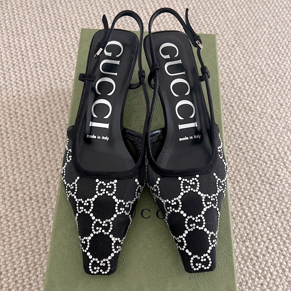 ***SOLD***Gucci GG sling back pump - size 36
